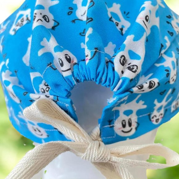 PREMIUM Spine Scrub ~ Modern Surgical Cap| Healthcare| Nurse Cap| CNA |MD|NP - Picture 2 of 4